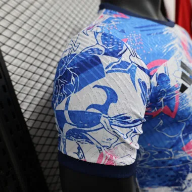 Camisola do Japão, versão jogador, da série Dragon Ball, tamanhos 24-25