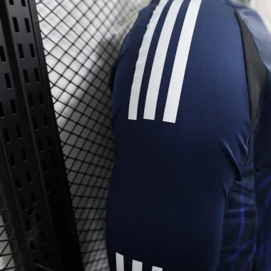 Camiseta de manga larga de la selección de Japón para partidos en casa, versión para jugadores, 24-25