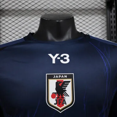 Camiseta de manga larga de la selección de Japón para partidos en casa, versión para jugadores, 24-25