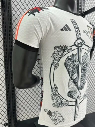24-25 Japan tsubasa white player version jersey