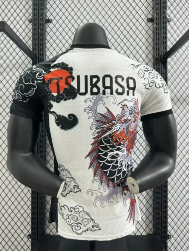 24-25 Japan tsubasa white player version jersey