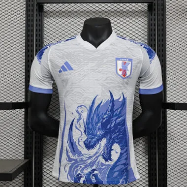 24-25 Japan white and blue PLayer version jersey
