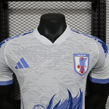 24-25 Camisola da seleção japonesa, versão jogador, branca e azul