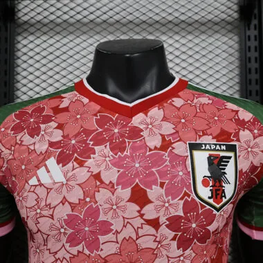 24-25 Japan white flowers player version jersey