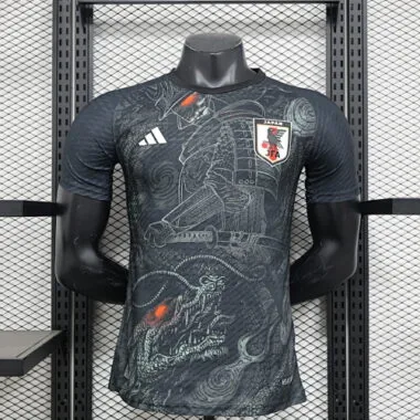 Japan black special edition player version jersey