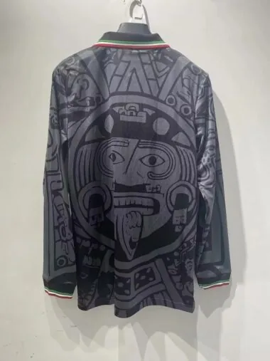 1998 Mexico black long sleeve jersey