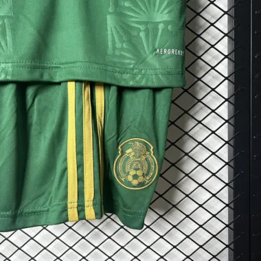 25-26 Mexico Gold Cup green kid kit (Size 16-28)