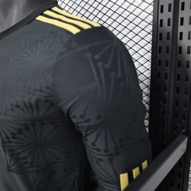 25-26 Mexico black champion player version long sleeve jersey