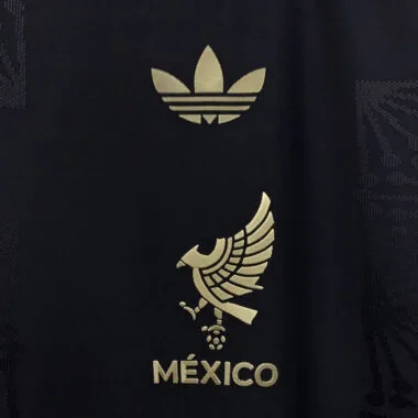 25-26 Mexico black special long sleeve jersey