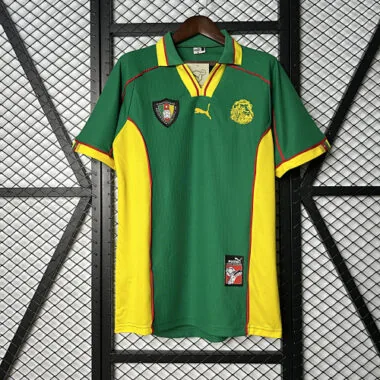 1998 Cameroon home retro jersey
