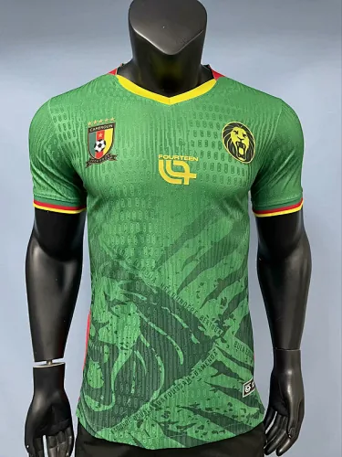 25-26 Cameroon Green player version jersey