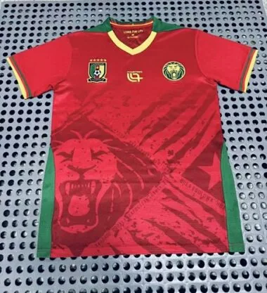 25-26 Cameroon red jersey