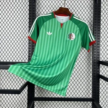 Camisa de futebol da Argélia para o Mundial de 2006 (jogo fora de casa), tamanhos S-4XL