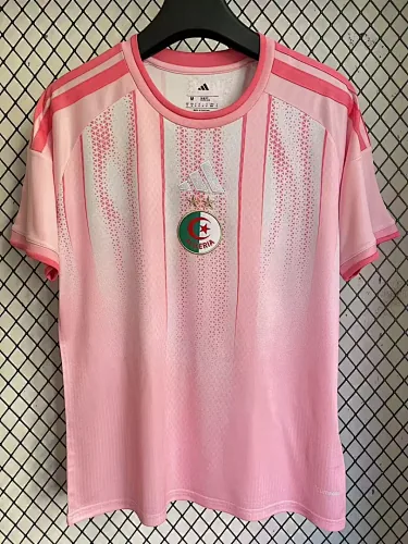Camisola de treino rosa da Argélia para o Mundial de 2026, tamanhos S-4XL