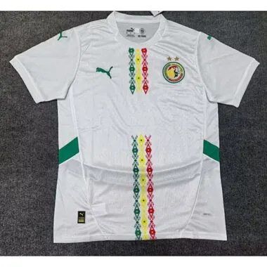 Senegal 2025 Home Jersey With 2-Stars