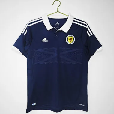 Camisa retro da seleção da Escócia para jogos em casa, tamanhos 12-14