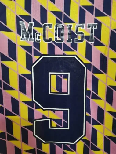 Tercera camiseta de visitante de Escocia de la temporada 1988/89