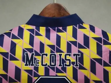 Tercera camiseta de visitante de Escocia de la temporada 1988/89