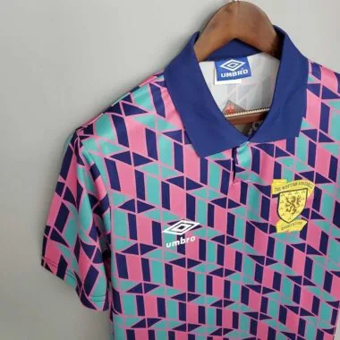 1989/90: Partido fuera de casa contra Escocia