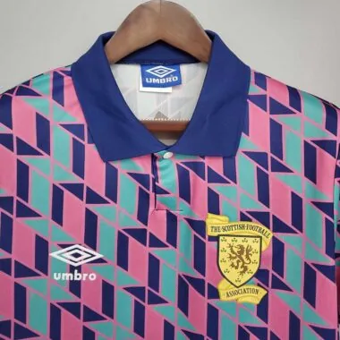 1989/90: Partido fuera de casa contra Escocia