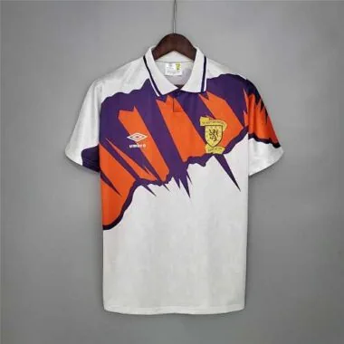 Camisola de futebol da seleção da Escócia (1991/93) para jogos fora de casa