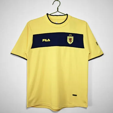 2002 Scotland away retro jersey