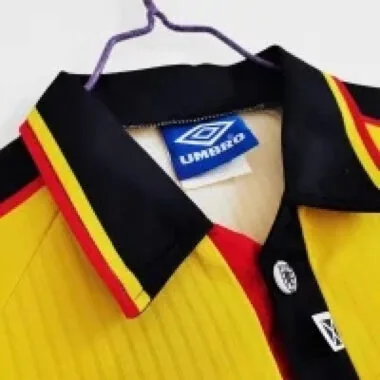 96-98 Scottish away yellow retro jersey