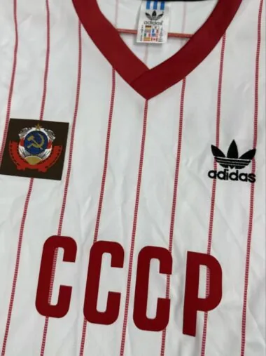 Retro 1982/83 USSR Soviet Away soccer Jersey