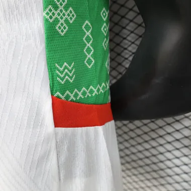 Maillot blanc de l'équipe du Maroc (à l'extérieur) 2025, version joueur