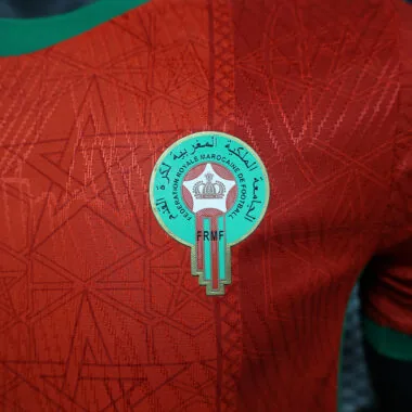 2025 Morocco home player version jersey