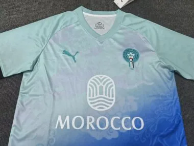 25-26 Morocco special version blue Jersey (S-2XL)