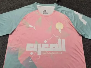 25-26 Morocco special version pink Jersey (S-2XL)