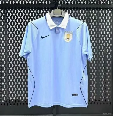 Uruguay 2026 World Cup Home Soccer Jersey size S-4XL