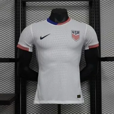 2024 US home white player version jersey