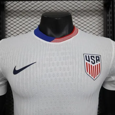 2024 US home white player version jersey