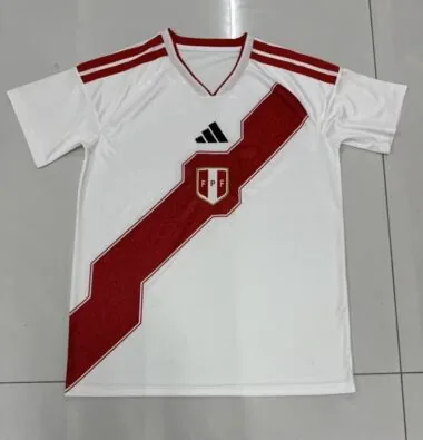Peru 2026 Home soccer Jersey