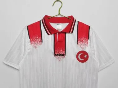 1990 Turkey white retro jersey