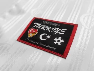 1990 Turkey white retro jersey