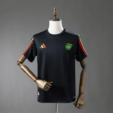 Camisa de futebol da seleção da Jamaica para os jogos fora de casa no Mundial de 2026