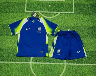 25-26 Korea Women away kid kit soccer jersey size 16-28