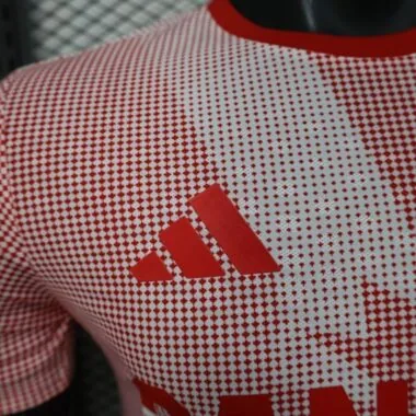 Canada 2026 World Cup Pink and White Player Version soccer Jersey