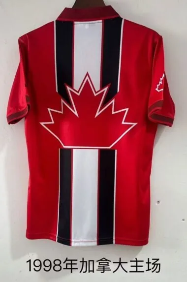 Retro Canada 1998 home soccer Jersey