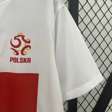 2012 Poland home white retro jersey