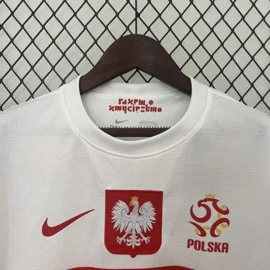 2012 Poland home white retro jersey