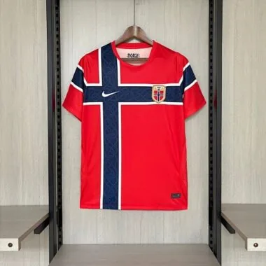 Camisa de futebol da seleção da Noruega para o Mundial de 2026, tamanhos S-4XL