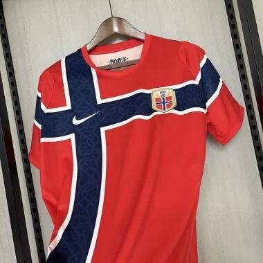 Norway 2026 World Cup Home Soccer Jersey (S-4XL)