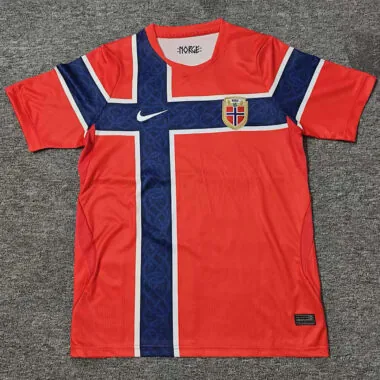 Norway 2026 World Cup Home Soccer Jersey (S-4XL)