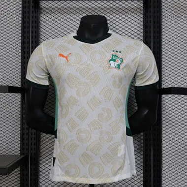 2025 Ivory Coast away player version jersey
