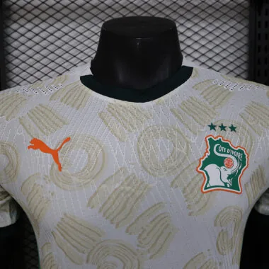 2025 Ivory Coast away player version jersey