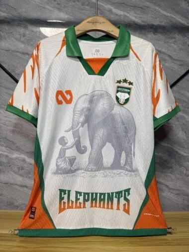 Ivory Coast 2025/06 white Special Player Version Jersey (S-2XL)
